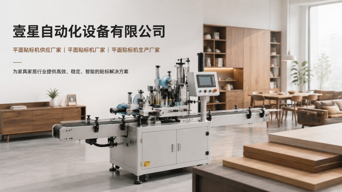 禅城区家具贴标贴胶自动化设备